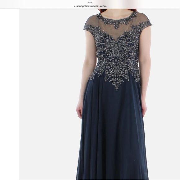 Floor length gown by Escape - Picture 1 of 3